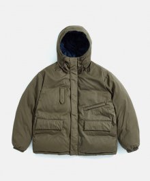 Dyer Hooded Down Parka Brown Olive