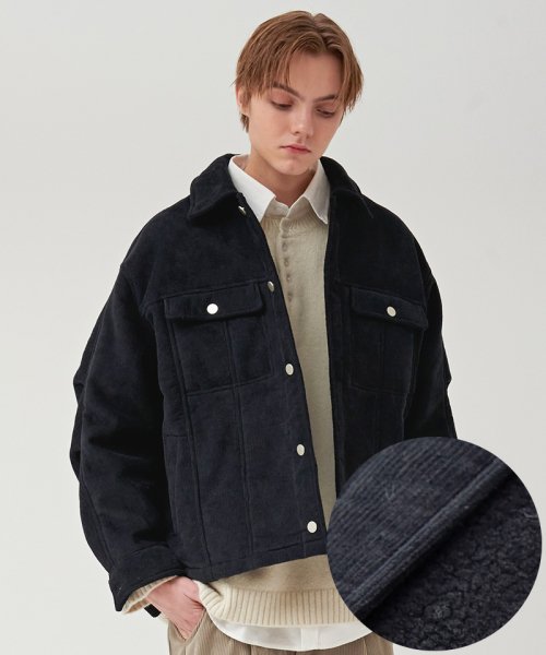 Corduroy shop jacket oversized