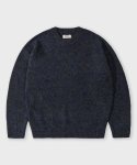굿라이프웍스(GLW) 마일드 보카시 크루넥 스웨터 오버핏 니트 블랙