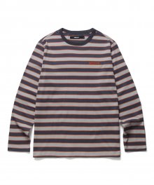 핸콕파크 스트라이프 롱슬리브 Hancock Park Stripe Long Sleeve_Orange