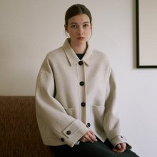 Handmade Stitch Wool Jacket