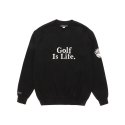 말본 골프() Golf is Life 스웨터 BLACK