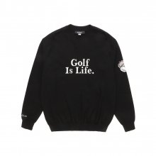 Golf is Life 스웨터 BLACK