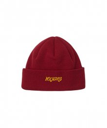 WKNDRS BEANIE (BURGUNDY)