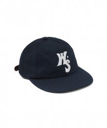 W WOOL CAP (NAVY)