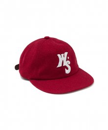 W WOOL CAP (RED)