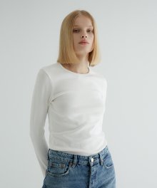 Pure Flice Round T-shirt[Off-White]