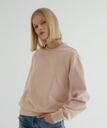 Luster Signature Sweat Shirt[Pink]