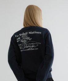 Luster Nature Sweat Shirt[Navy]