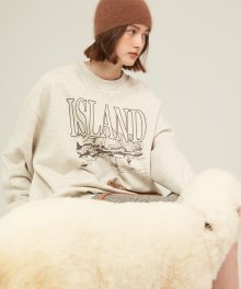 R ISLAND GRAPHIC SWEATSHIRT