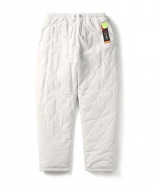 POLARTEC® Quilted Pant Off White