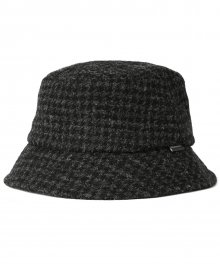 HARRIS TWEED® Bucket Hat Black
