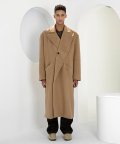 LJ24 TWISTED COAT (BROWN)