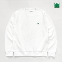 지미코 브리코(JIMIKO BLICO) JB crown green logo sweatshirt white