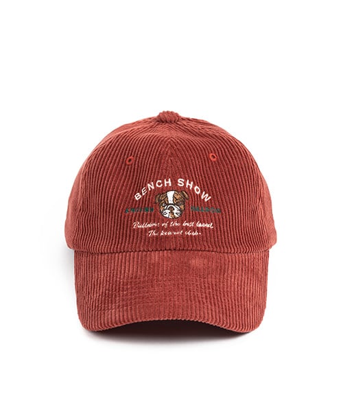 와일드 브릭스(WILD BRICKS) CORDUROY KENNEL CLUB CAP (brick red)