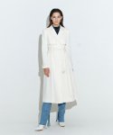 채뉴욕(CHAENEWYORK) The tailored trench coat [Ivory]