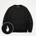 지미코 브리코(JIMIKO BLICO) JB water sweatshirt black