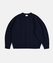 Miller Knit Sweater Navy