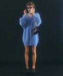 앤더슨벨 포 우먼(ANDERSSON BELL for WOMEN) 리아 앙고라 인타샤 니트 드레스 atb646w(SKY BLUE)