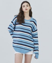 MULTI STRIPE KNIT_SB(21FWTP12)