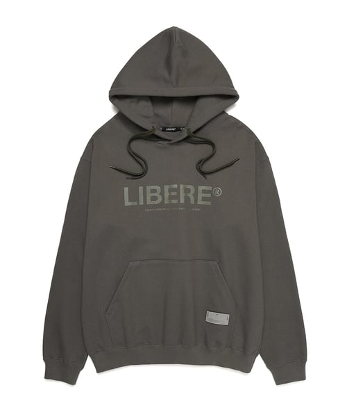 리베레코리아(LIBERE KOREA) 21 LOGO HOODIE / CHARCOAL - 사이즈