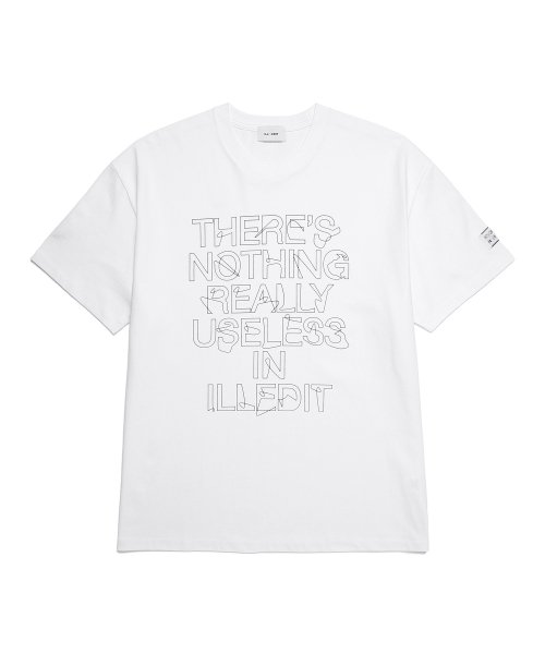 PRICE TAG POINT T-SHIRT WHITE