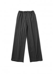 RIPLEY WOOL BLENDED WIDE PANTS (CHARCOAL)