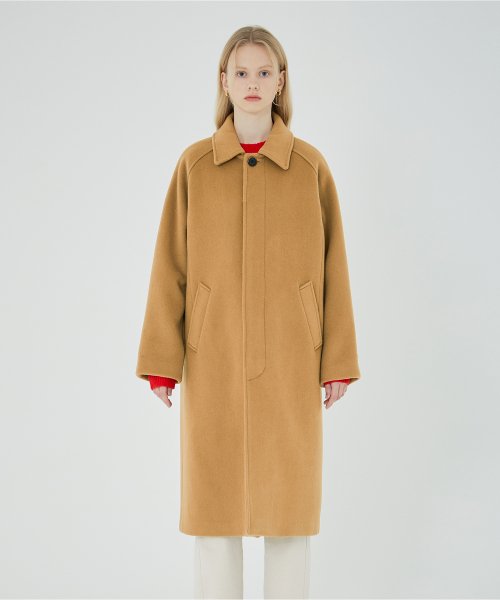 MARITHE BALMACAAN COAT camel