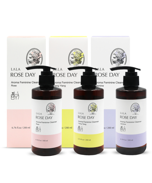 라라 로즈데이 천연 아로마 여성청결제 Y존케어 200ml 3종 택1