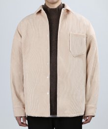 CORDUROY HYB TOP (SAND BEIGE)