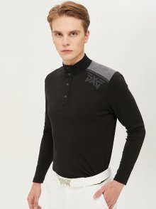 남성 겨울 로고 포인트 긴팔 티셔츠-PFWPM210721