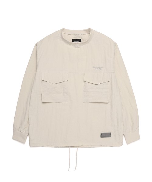 PULL OVER POCKET SHIRTS / MAD GRAY