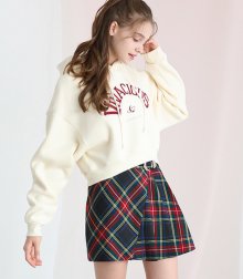 Luna Crop Hoodie Cream