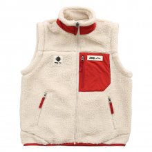 Woven Fleece Vest  (JM4JPF606IV)