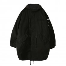 Half neck bomber jacket  (JM4JPU135BK)