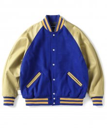 Raglan Varsity Jacket Blue