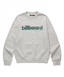 빌보드 글로벌 레이블 스웻 셔츠 Billboard Global Label Sweatshirt_Beige