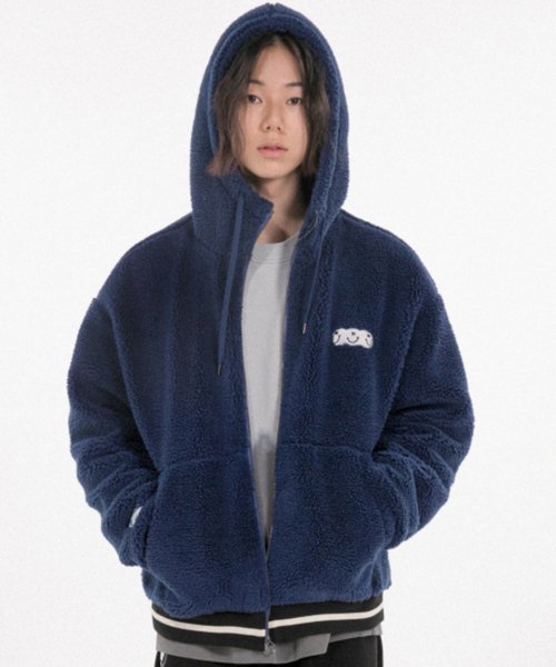 Uo borg hooded discount fleece skate jacket