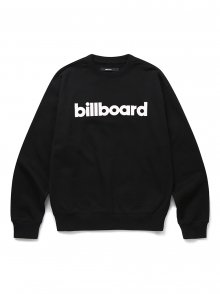빌보드 글로벌 레이블 스웻 셔츠 Billboard Global Label Sweatshirt_Black
