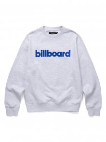 빌보드 글로벌 레이블 스웻 셔츠 Billboard Global Label Sweatshirt_Grey