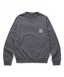 빌보드 글로벌 B 로고 스웻 셔츠 Billboard Global B Logo Sweatshirt_Dark Grey