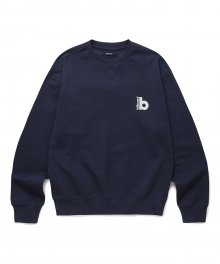 빌보드 글로벌 B 로고 스웻 셔츠 Billboard Global B Logo Sweatshirt_Navy