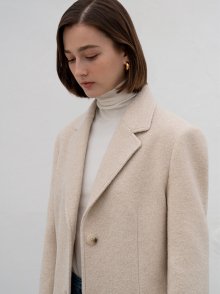 Basic notched wool jacket [2color]