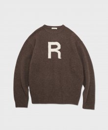 알파벳 스웨터 R