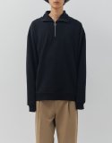 에이트디비젼(8DIVISION) Zip-Up Sweatshirt (Black)