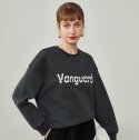 웬스데이딜라잇(WE'DEE) Wendy lettering sweater_Dark gray