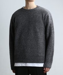 Cush Crop Knit (Dark.Gray)