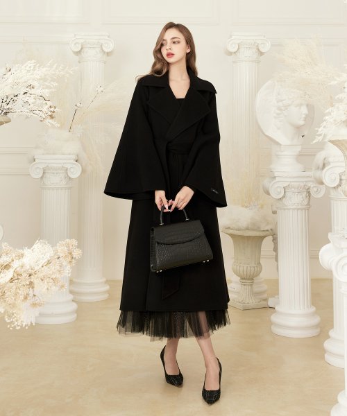 그레이스유(GRACE U) Serena Handmade Coat (Black)* - 사이즈 & 후기 ...