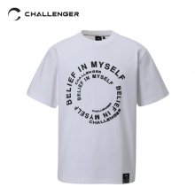 Lettering S/S Cotton T-shirt(Uni)