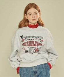 Superball Lettering Sweatshirt (Melange)